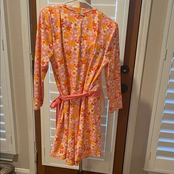 Cabana Life Floral Wrap Romper Large NWT - Picture 6 of 6